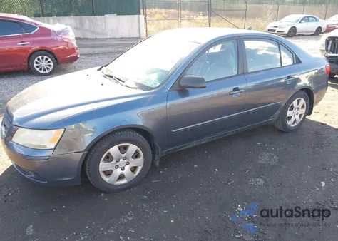 2009 Hyundai Sonata Gls из США, поврежденный, VIN 5NPET46C89H558703